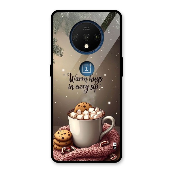 Warm Hugs Glass Back Case for OnePlus 7T