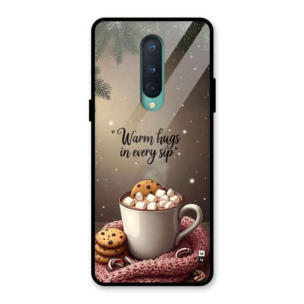 Warm Hugs Glass Back Case for OnePlus 8