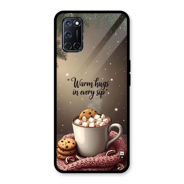 Warm Hugs Glass Back Case for Oppo A52