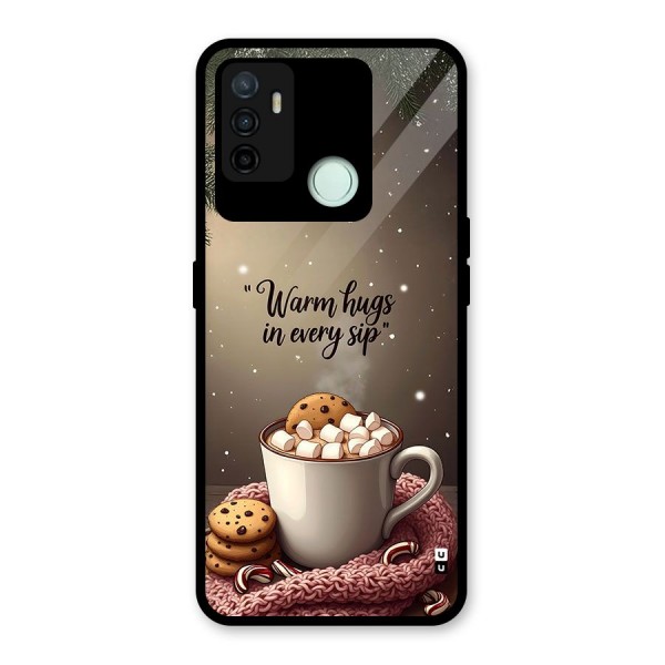 Warm Hugs Glass Back Case for Oppo A53