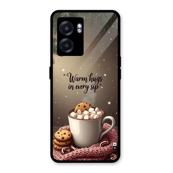 Warm Hugs Glass Back Case for Oppo K10 (5G)