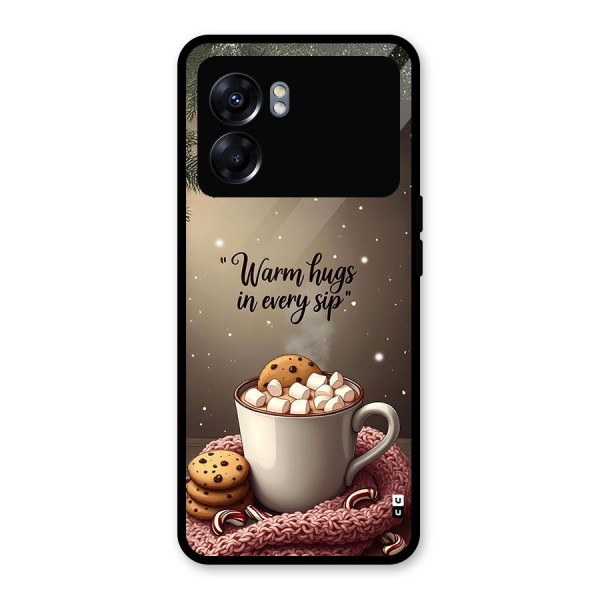 Warm Hugs Glass Back Case for Oppo K10 5G