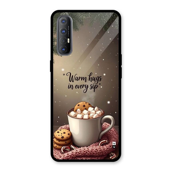 Warm Hugs Glass Back Case for Oppo Reno3 Pro