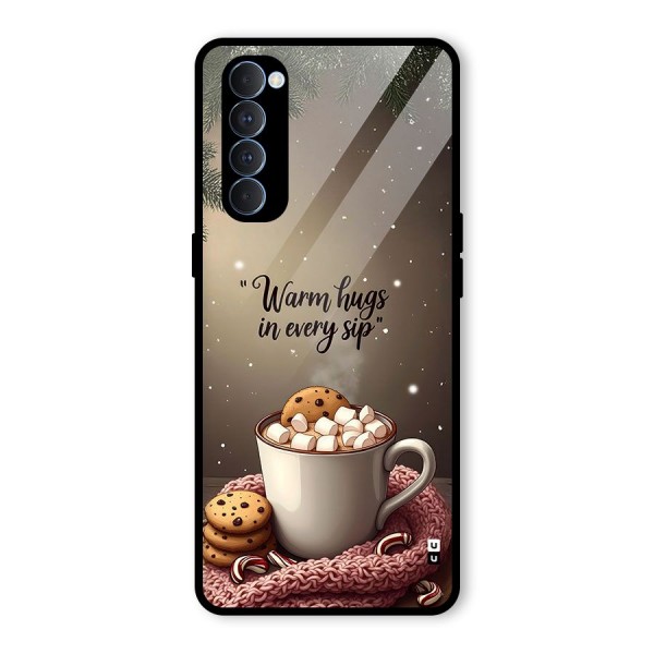 Warm Hugs Glass Back Case for Oppo Reno4 Pro