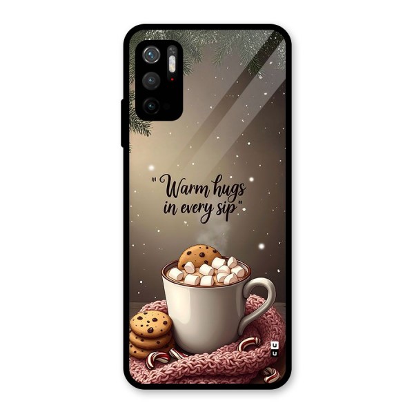 Warm Hugs Glass Back Case for Poco M3 Pro 5G