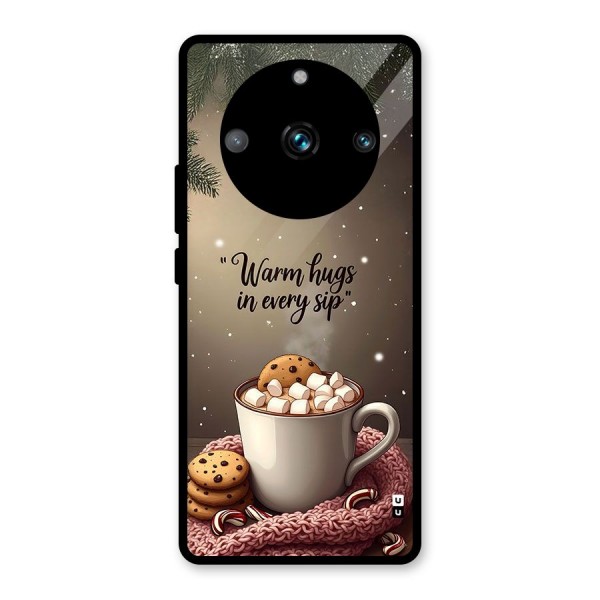 Warm Hugs Glass Back Case for Realme 11 Pro