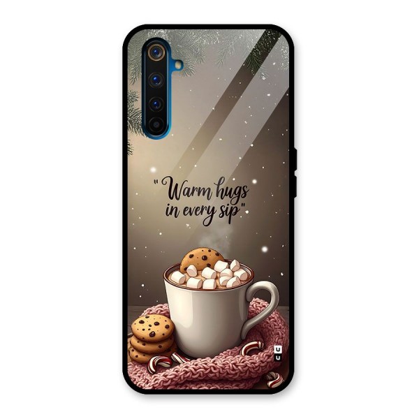 Warm Hugs Glass Back Case for Realme 6 Pro