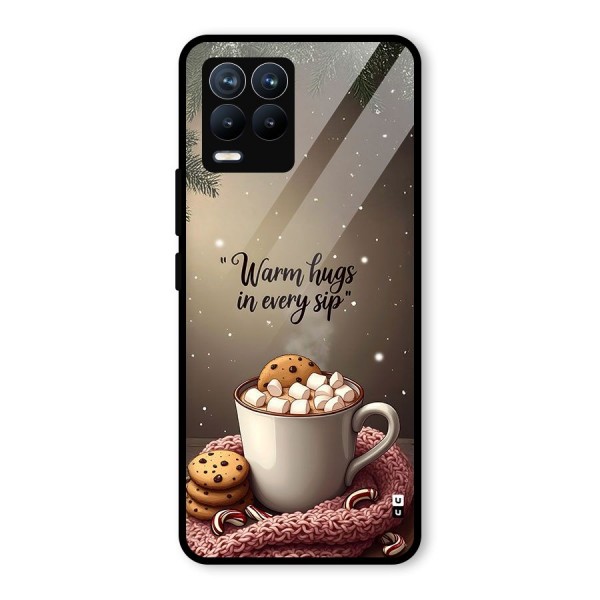 Warm Hugs Glass Back Case for Realme 8 Pro