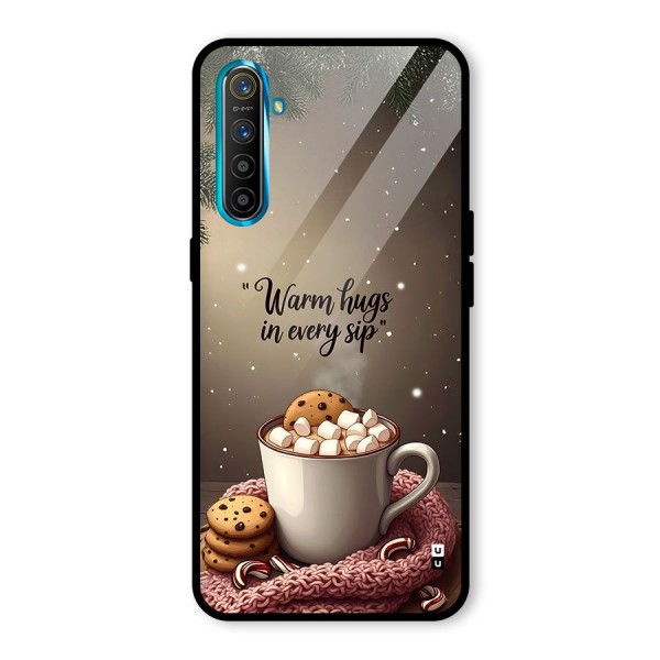 Warm Hugs Glass Back Case for Realme X2