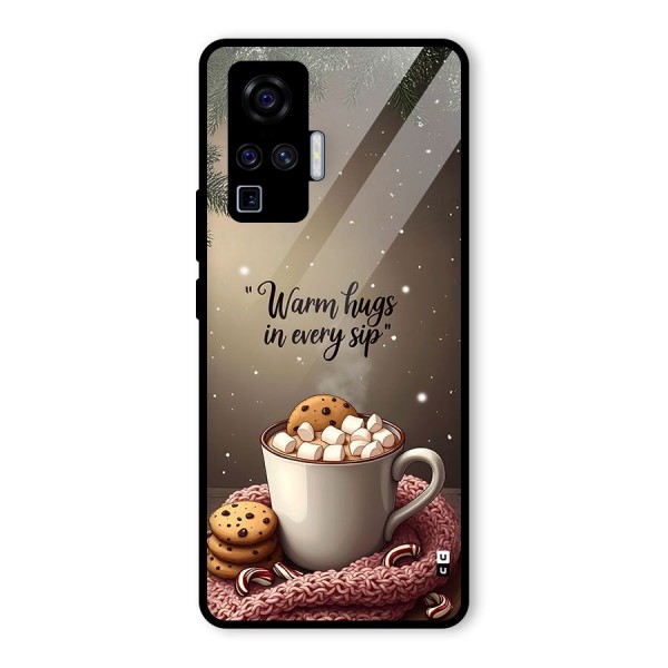 Warm Hugs Glass Back Case for Vivo X50 Pro