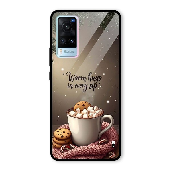 Warm Hugs Glass Back Case for Vivo X60