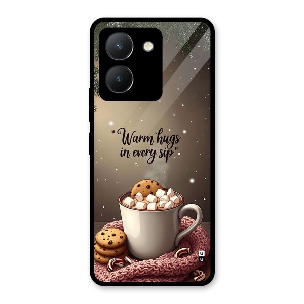 Warm Hugs Glass Back Case for Vivo Y36