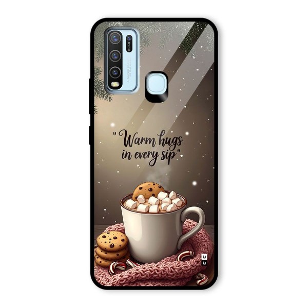 Warm Hugs Glass Back Case for Vivo Y50