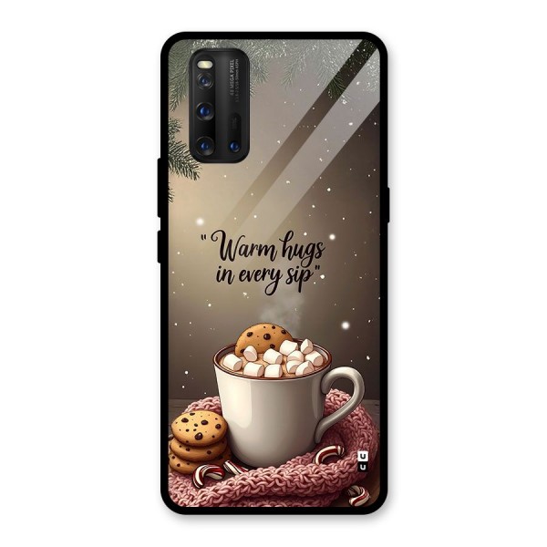 Warm Hugs Glass Back Case for Vivo iQOO 3