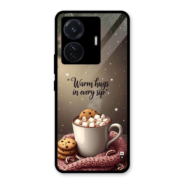 Warm Hugs Glass Back Case for Vivo iQOO Z6 Pro