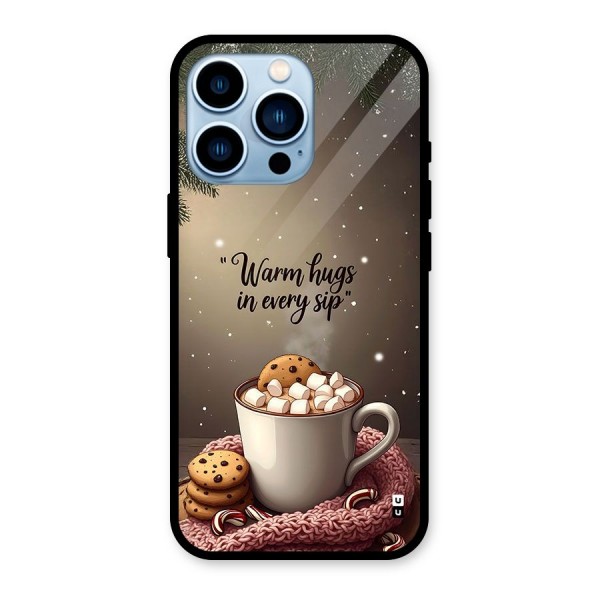 Warm Hugs Glass Back Case for iPhone 13 Pro