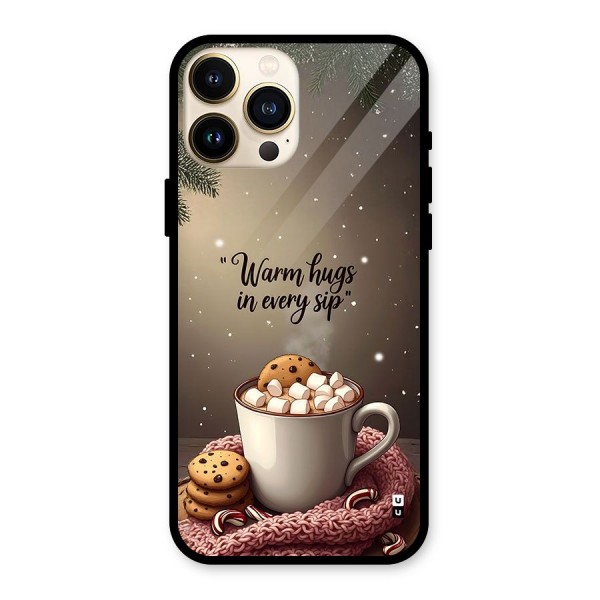 Warm Hugs Glass Back Case for iPhone 13 Pro Max