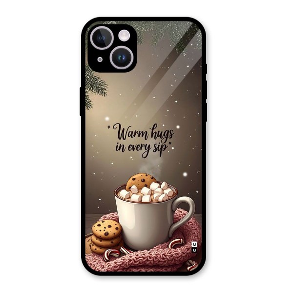 Warm Hugs Glass Back Case for iPhone 14 Plus