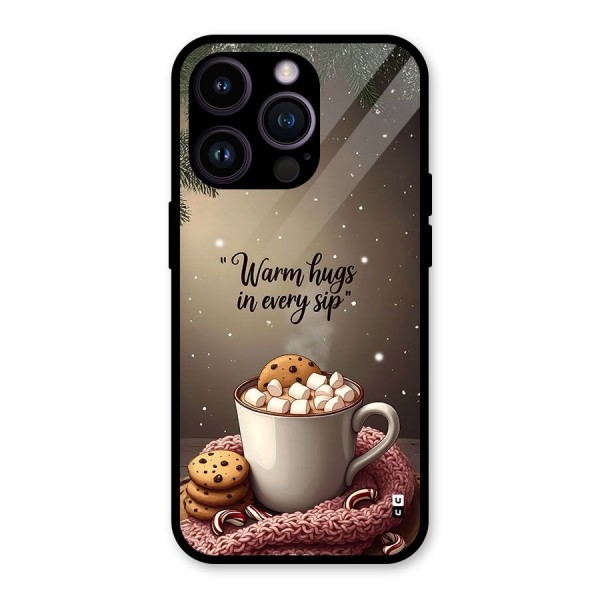 Warm Hugs Glass Back Case for iPhone 14 Pro