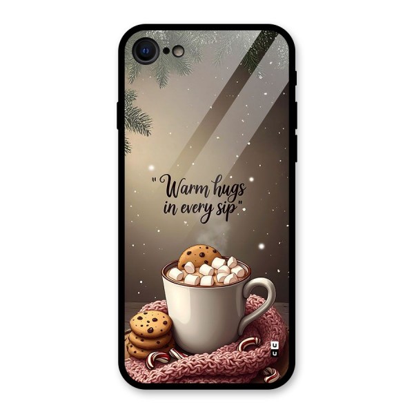 Warm Hugs Glass Back Case for iPhone 8