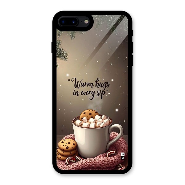 Warm Hugs Glass Back Case for iPhone 8 Plus