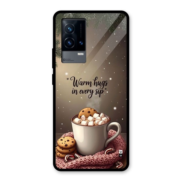 Warm Hugs Glass Back Case for iQOO 9 5G