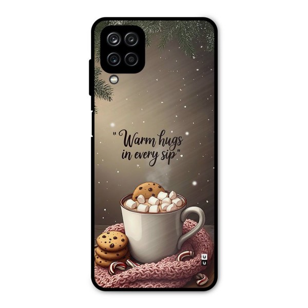 Warm Hugs Metal Back Case for Galaxy A12