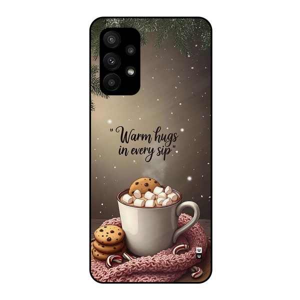 Warm Hugs Metal Back Case for Galaxy A23