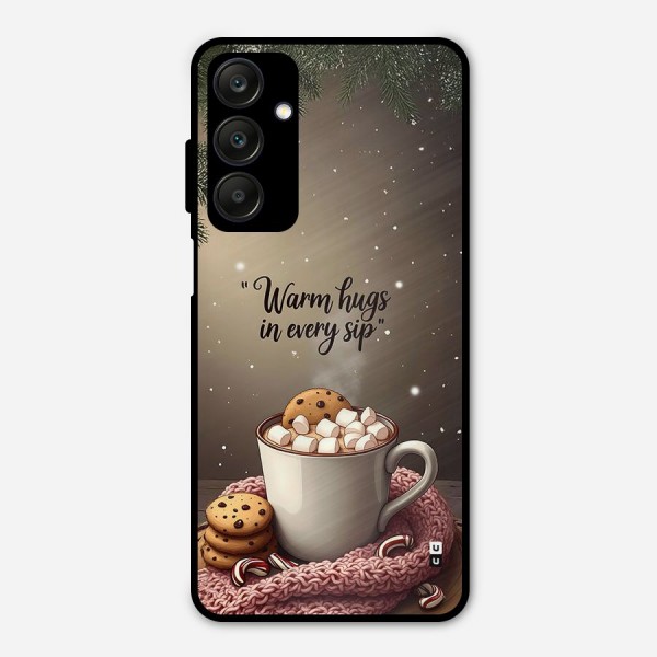 Warm Hugs Metal Back Case for Galaxy A25 5G