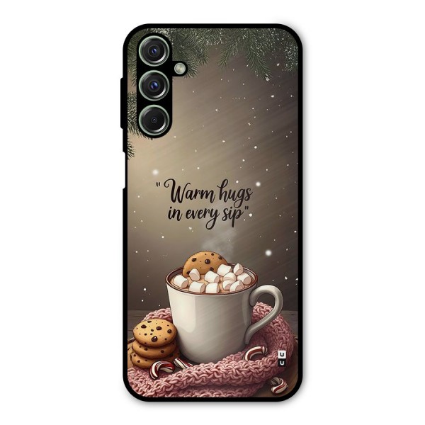 Warm Hugs Metal Back Case for Galaxy F34