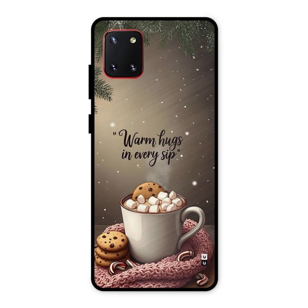 Warm Hugs Metal Back Case for Galaxy Note 10 Lite