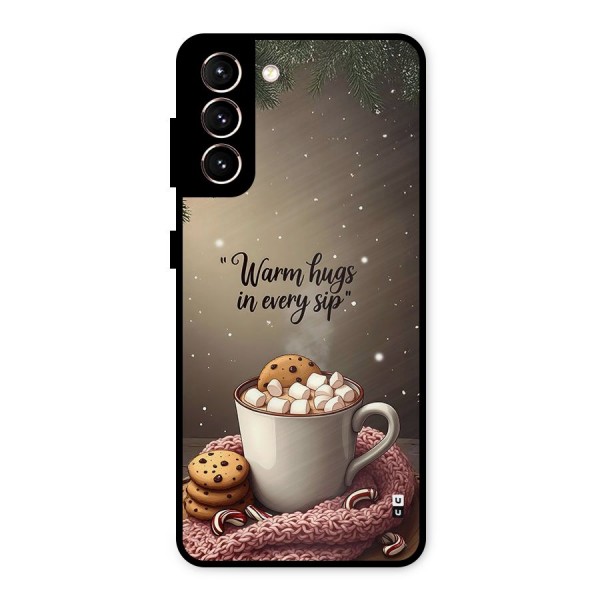 Warm Hugs Metal Back Case for Galaxy S21 5G