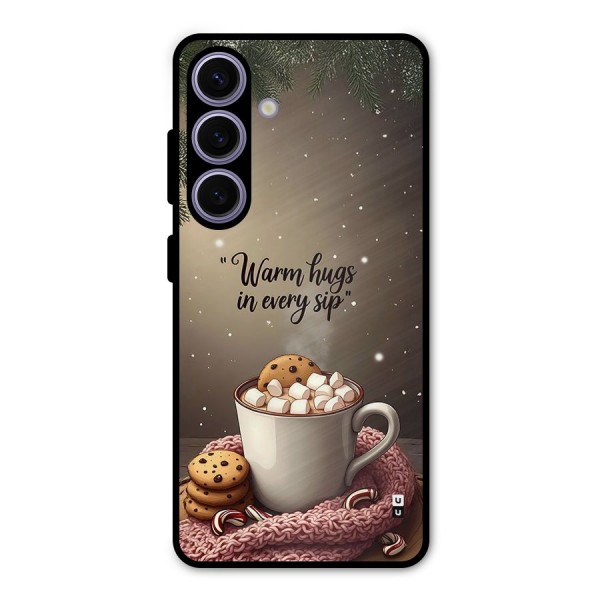 Warm Hugs Metal Back Case for Galaxy S24