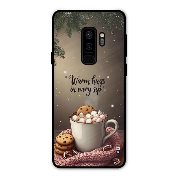 Warm Hugs Metal Back Case for Galaxy S9 Plus