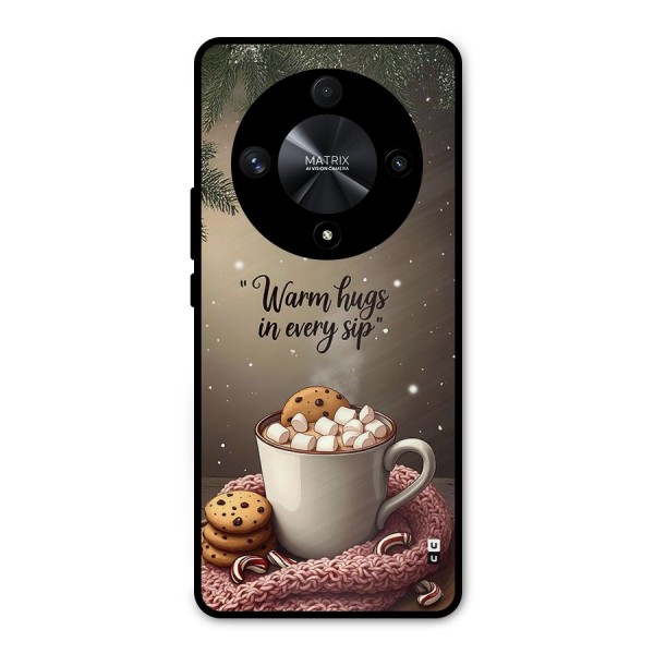 Warm Hugs Metal Back Case for Honor X9b