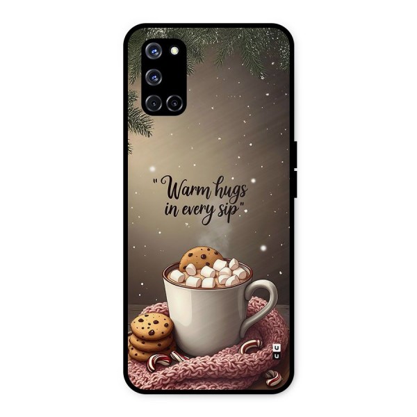 Warm Hugs Metal Back Case for Oppo A52