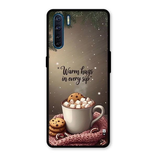 Warm Hugs Metal Back Case for Oppo F15