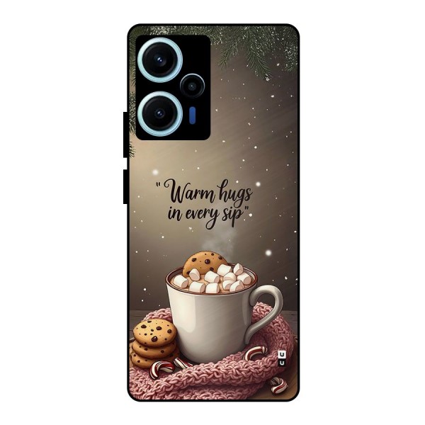 Warm Hugs Metal Back Case for Poco F5