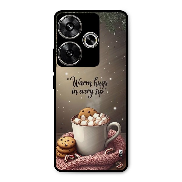 Warm Hugs Metal Back Case for Poco F6