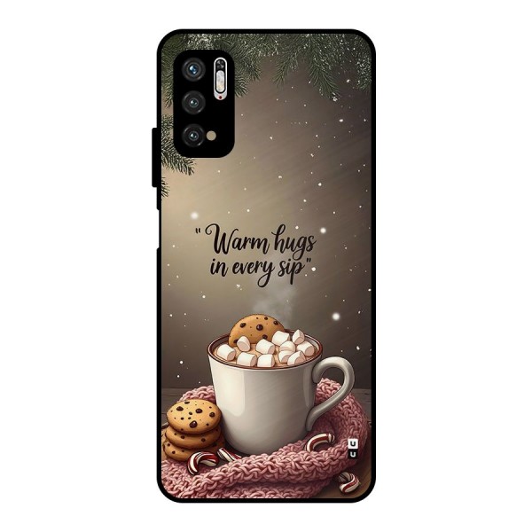 Warm Hugs Metal Back Case for Poco M3 Pro 5G