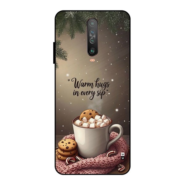 Warm Hugs Metal Back Case for Poco X2