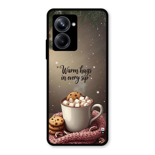 Warm Hugs Metal Back Case for Realme 10 Pro