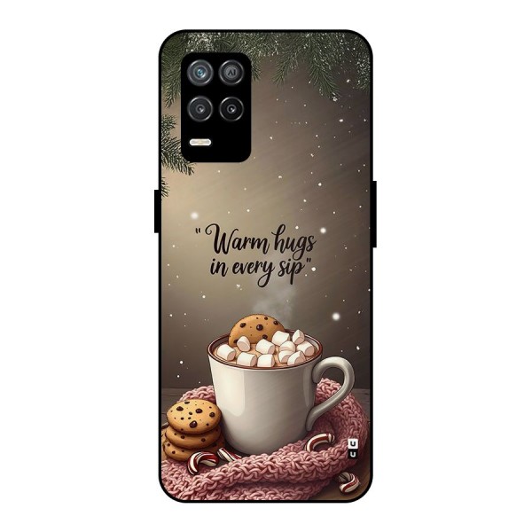 Warm Hugs Metal Back Case for Realme 8s 5G