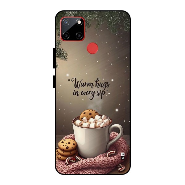 Warm Hugs Metal Back Case for Realme C12