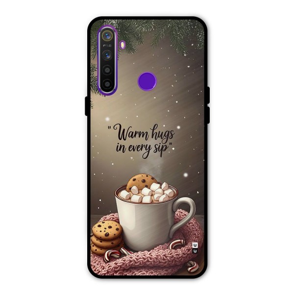 Warm Hugs Metal Back Case for Realme Narzo 10