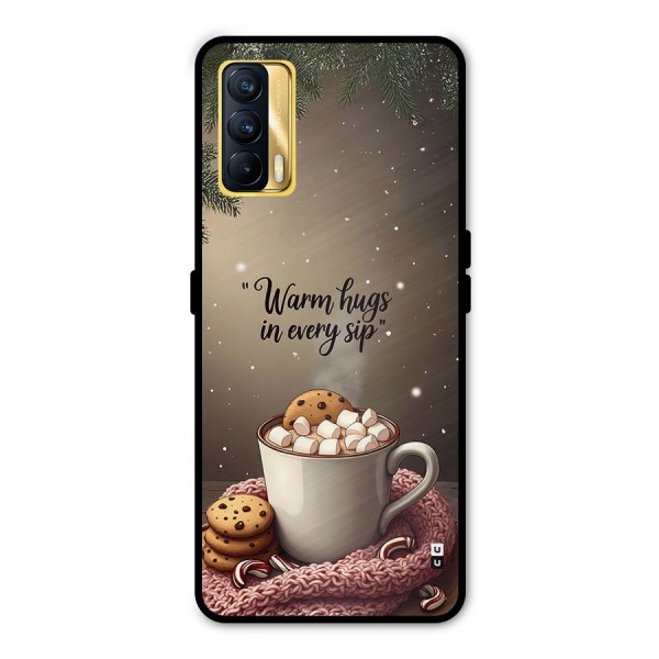 Warm Hugs Metal Back Case for Realme X7