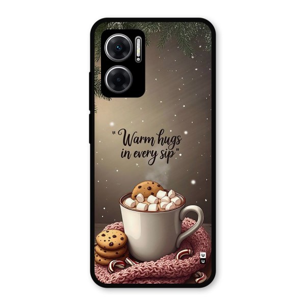 Warm Hugs Metal Back Case for Redmi 11 Prime 5G