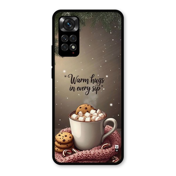 Warm Hugs Metal Back Case for Redmi Note 11