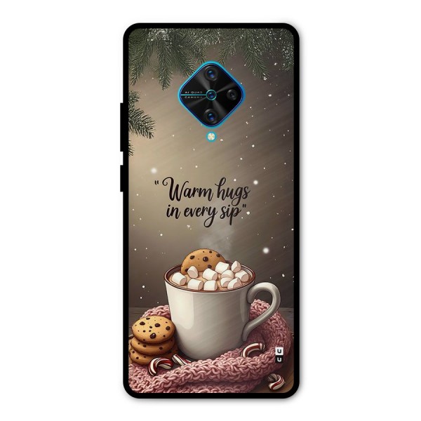 Warm Hugs Metal Back Case for Vivo S1 Pro