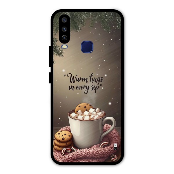 Warm Hugs Metal Back Case for Vivo U10